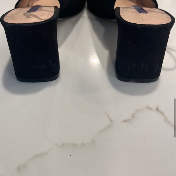 STUART WEITZMAN Loraina Leather Slingback
Pumps Black size 10.5 - Picture 8 of 13